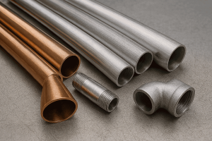 لوله مسی و لوله آلومینیومی: تفاوتها، مزایا و کاربردها
